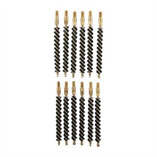 HEAVY WEIGHT NYLON RIFLE BRUSH 338 CALIBER 12 PACK