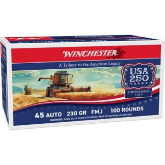 USA WHITE BOX 45 ACP 230GR FMJ 100/BOX
