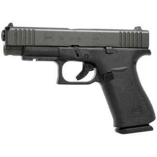 48 9MM LUGER 4''BBL (2)15RD MAGS W/FRONT RAILS BLACK AT