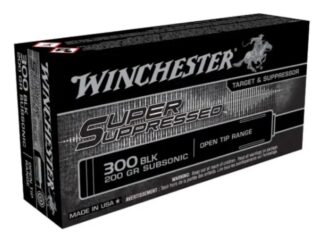 WINCHESTER 300 BLK SUPER SUPPRESSED FMJOT 200 GR SUBSONIC