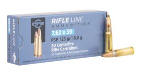 Rifle Line 7.62x39 123gr PSP 20/Bx