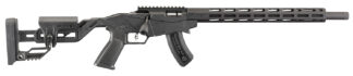 Ruger 8404 Precision Rimfire  22 WMR 15+1 18" Threaded Barrel, Hard Coat Anodized Finish, 15" Free-Float Handguards w/M-Lok Slots, Synthetic Adjustable Quick-Fit Precision Rimfire Stock, Black Polymer