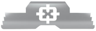 Cross Armory CRG5SLSV Slide Lock Extended Silver 4140 Steel for Glock Gen1-5 P80