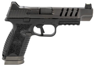 FN 66100940 509 LS Edge 9mm Luger 5" Barrel 10+1, Matte Black Polymer Frame With Mounting Rail, No Manual Safety, Optics Ready