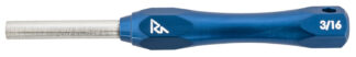 Rival Arms RARA93GS01A  Front Sight Tool Blue/Silver Aluminum, Compatible w/Glock