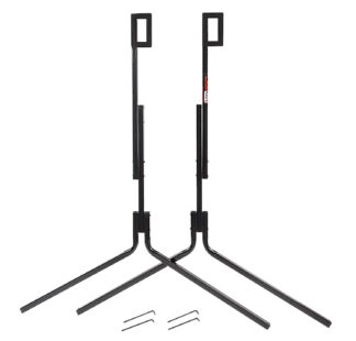 Viking Solutions VKSVGK004 Adjustable Target Stand Black Steel