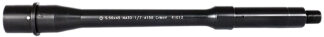 CMC Triggers BBL556002 AR Barrel  5.56 NATO 10.50" Black Nitride/Chrome Moly Vanadium Steel Barrel Fits AR-15 Features Button Rifled