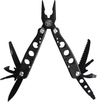 Smith & Wesson Knives SWMT1CP Multi-Tool  Black 6.50" Long Includes Case