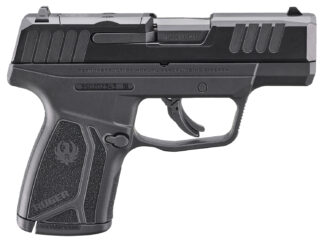 Ruger 3514 Max-9  9mm Luger 12+1 3.20" Black Oxide Alloy Steel Barrel, Black Oxide Alloy Steel Optic Ready/Serrated Slide, Black Polymer Frame, Shield RMSc/JPoint Footprint