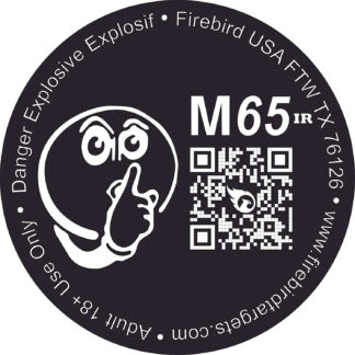 Firebird USA M65IR M65IR  Moving Trajectory/Static Impact Enhancement Flash/Smoke/Sound Universal Firearm 65mm 10 Targets