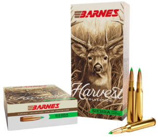 Barnes Bullets 32520  Harvest 7mm-08Rem 150gr Sierra Tipped GameKing 20 Per Box/10 Case