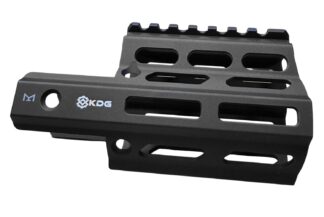 Kinetic Development Group STR5-MK2-010 SRX3 MK2 Stribog Rail Extension Black Aluminum Compatible w/ Stribog SP9 Models w/ MLOK Receivers