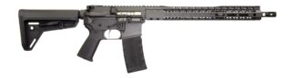 Black Rain Ordnance SSP300BLKSMK SSP  300 Blackout 30+1 16" Black Nitride Threaded Barrel, Smoke Cerakote Aluminum Receiver w/Picatinny Rail, Magpul MOE SL Black Polymer Stock, Black Magpul Grip