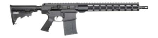 Andro Corp Industries 30816DBFORGED ACI-10 Divergent 308 Win 20+1 16" Black Nitride Threaded Barrel, Black Cerakote Aluminum Receiver w/Picatinny Rail, M-LOK Handguard, M4 Black Polymer Stock, A2 Grip