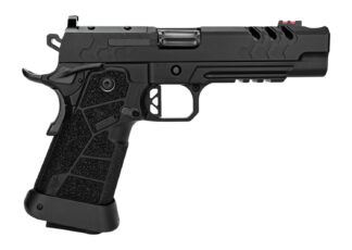 Kimber Mfg, Inc 3500103 2K11 Pro Comp Full Size Frame 9mm Luger 20+1 5" Compensated Barrel, Black Stainless Steel Lightening Cut/Optic Ready/Serrated Slide, Black Stainless Steel Frame w/Beavertail &
