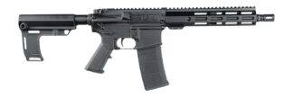 Andro Corp Industries 30010HBMPS ACI-15 Halo 300 Blackout 30+1 10" Black Nitride Threaded Barrel, Black Anodized Aluminum Receiver w/Picatinny Rail, M-LOK Handguard, Black Polymer SBA3 Pistol Brace, A