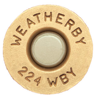 Weatherby BRASS224   224 Wthby Mag Rifle Brass 20 Per Box