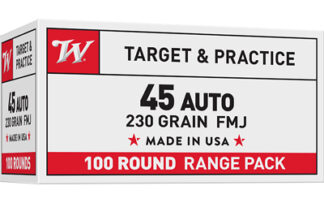 WIN USA 45ACP 230GR FMJ 100/500