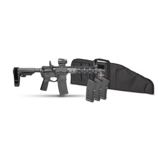 Springfield Saint Victor Gear Pac Pistol .300 BLK 30rd Magazines(4) 9.5'' Barrel SBA3 4 Brace Viridian Venta Red Dot Bag