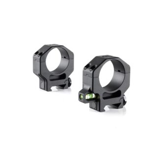 RPM Precision 30mm Medium (1.00'') Scope Rings with Co-Linear Bubble Level