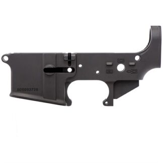 STRIPPED LOWER RECEIVER II NO LOGO FOR AR-15 BLACK