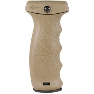 REACT ERGONOMIC VERTICAL GRIP SCORCHED DARK EARTH