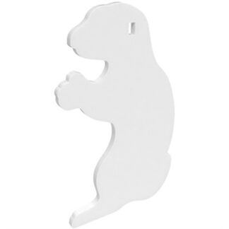 AR500 3/8'' SILHOUETTE / 1-HOLE / GOPHER