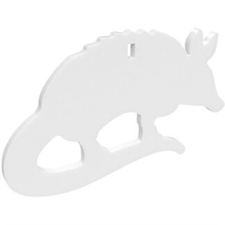 AR500 3/8'' SILHOUETTE / 1-HOLE / ARMADILLO
