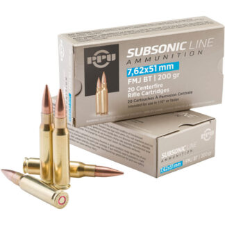7.62x51 Sub FMJ BT 200gr