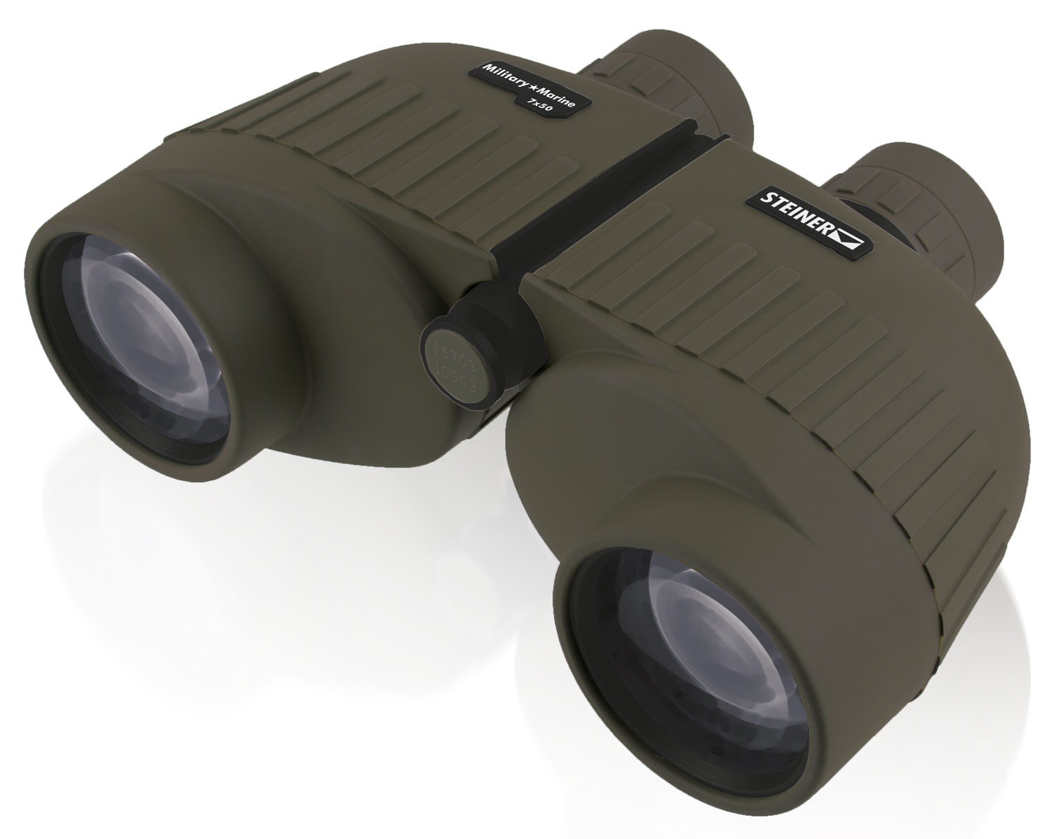 Steiner 2038 Military-Marine 7x50mm Porro Prism, Sports-Auto Focus, OD Green Makrolon w/Rubber Armor