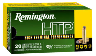 Remington Ammunition 22306 HTP 40S&W 155gr Jacketed Hollow Point 20 Per Box/25 Case
