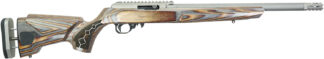 Black Rain Ordnance 22DSC Deluxe  Full Size 22 LR 10+1 16" Matte Stainless, Threaded Stainless Steel Barrel, Stainless Aluminum w/Accessory Rail Receiver, Shady Camo Boyd's Agility Stock, Right Hand