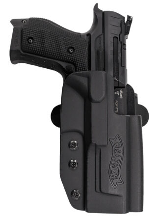 Walther Arms 5130217 PPQ Q5 Match Steel Frame OWB Holster Black Kydex Belt Slide