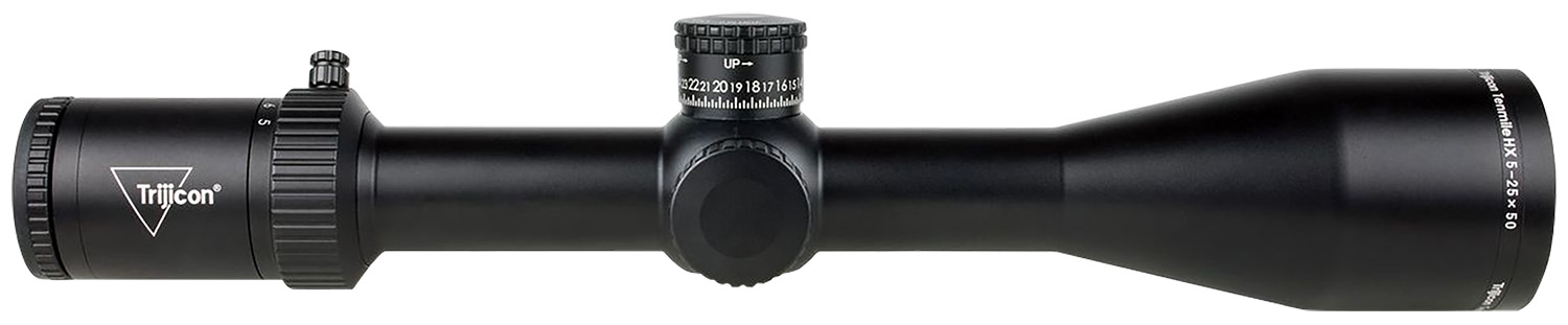 Trijicon 3000020 Tenmile HX Satin Black 5-25x50mm, 30mm Tube Illuminated Green/Red MOA Ranging Crosshair Reticle