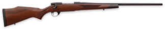 Weatherby VDT306SR2T Vanguard Sporter Full Size 30-06 Springfield 5+1 24" Bead Blasted Blued #2 Threaded Barrel, Matte Blued Drilled & Tapped Steel Receiver, Grade A Turkish Walnut Monte Carlo Stock