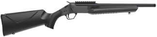 Rossi LWC0350-BK LWC 350 Legend 1rd 16.50" Black Oxide Threaded Barrel, Black Picatinny Rail Steel Receiver, Black Fixed Synthetic Stock