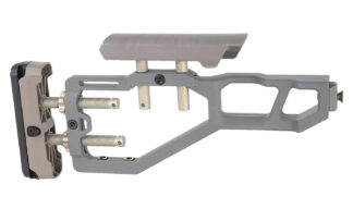 Q LLC ACCFIXSTOCKGRAY  Stock Assembly Gray Fits AR-Platform