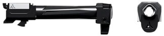 Radian Weapons R0842 Ramjet & Afterburner Combo 9mm Luger Compatible w/Glock 43, Black Stainless Steel
