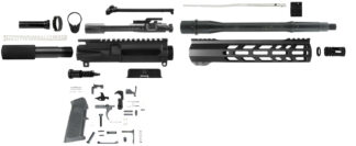 TacFire SSPK556LPK10 Pistol Kit  5.56x45mm NATO AR-Pistol Platform Black Steel