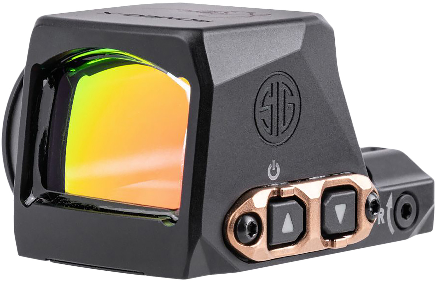 Sig Sauer Electro-Optics SORX1408 Romeo-X Enclosed Compact Black/Rose Gold 1x 24mm 2 MOA Red Dot/65 MOA Circle Reticle