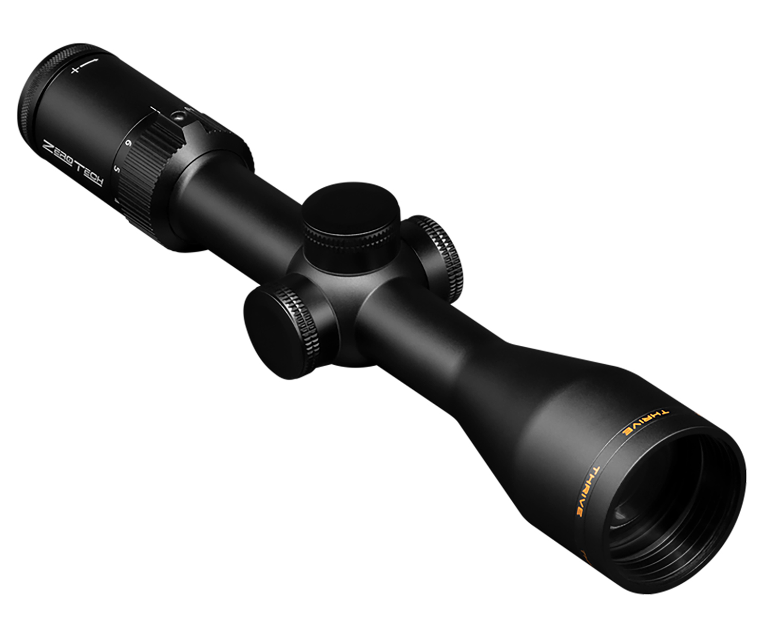 Zero Tech Optics TH41650P Thrive Black 4-16x 50mm 30mm Tube PHR II SFP Reticle