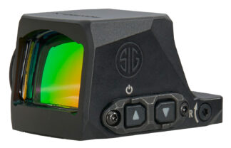 Sig Sauer Electro-Optics SORX1480 Romeo-X Enclosed Compact Black 1x24mm 3MOA Green Dot Reticle RX Footprint Mount