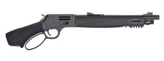 Henry H012GBLX44 Bear's Leg 44 Special/44 Mag 4+1 13.80" Blued Threaded Barrel, Blue Steel Drilled & Tapped Receiver, Black Synthetic Fixed w/Pistol Grip Stock