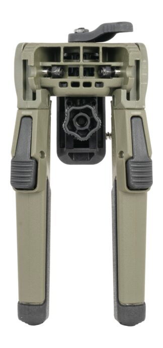 Savage Arms 56451 Sling Swivel Bipod 7.20"-10" High Green Polymer