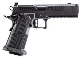 Alpha Foxtrot AA39X4CIG-XDBK13 AF1911 Romulus 45 ACP 13+1 4.25" Black DLC Stainless Steel Threaded Compensated Barrel, Optic Ready/Serrated Slide & Frame w/Beavertail & Picatinny Rail, RMR/RMSc Footpr