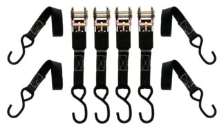 MUDDY MUD-SDRS10-4PK  1"X10'STD DUTY RATCHET STRAP