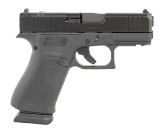 Glock UX4350203FRMOS G43X MOS 9mm Luger 15+1 3.41" Black GMB Barrel, Black Steel Serrated w/Optic Slide, Black Polymer Frame w/Accessory Rail, Ambidextrous, USA Made