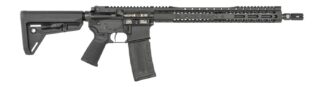 Black Rain Ordnance SSPABLK SSP  5.56 NATO 30+1 16" Black Nitride Threaded Barrel, Black Armor Cerakote Aluminum Receiver w/Picatinny Rail, Magpul MOE SL Black Polymer Stock, Black Magpul Grip