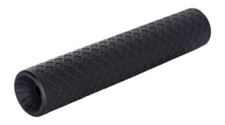 Off Grid Suppressors SCORPIUS-BLK Scorpius 22 LR/22 Mag17 HMR/5.7x28 1" Black Titanium 1/2x28"