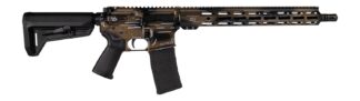 Shark Coast Tactical SCC101952AFDECC Anime-15  5.56 NATO 10+1 16" Black Nitride Barrel, Flat Dark Earth Cerakote Aluminum Receiver w/Picatinny Rail, M-LOK Handguard, Black Polymer Stock & Black Polyme